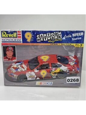 SEALED Revell Monogram 1998 Cartoon Network Lake Speed #9 Ford Taurus Model 1:24